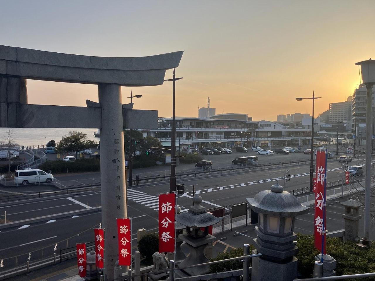 Sky Heart Hotel Shimonoseki Εξωτερικό φωτογραφία